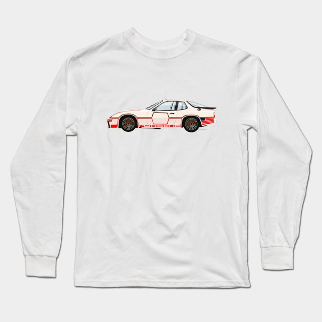 Porsche Carrera GT Long Sleeve T-Shirt by Bluevolksmann